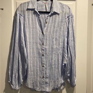Free People linen top
